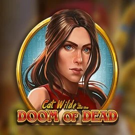 Cat Wilde and the Doom of Dead slot logo by Play'n GO at Trybet Casino
