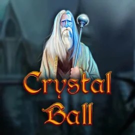 Crystal Ball slot logo by Gamomat at Trybet Casino