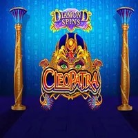 Official Slots logo: Diamond Spins Cleopatra by IGT at Trybet Casino