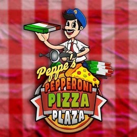 Peppe’s Pepperoni Pizza Plaza game by Pragmatic Play – logo hosted on Trybet Casino