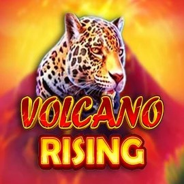 Volcano Rising slot logo by RubyPlay at Trybet Casino